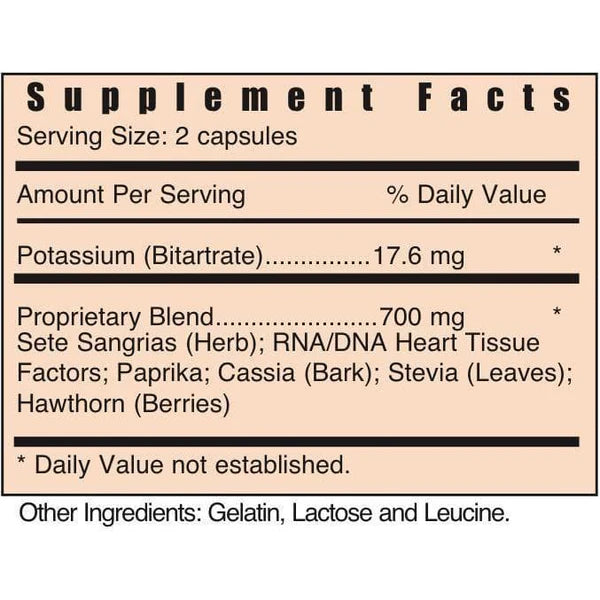 Hcv Cardiovascular Systemic Formulas