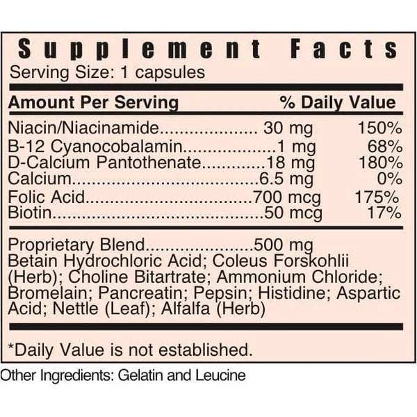 DB12 Systemic Formulas