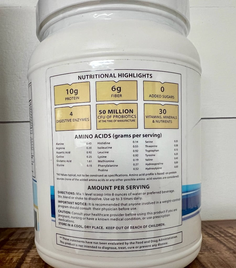 Pure Vitality Nutritional Protein Vanilla Shake