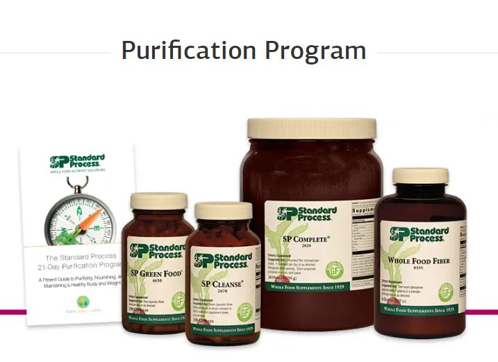 STANDARD PROCESS PURIFICATION PROGRAM 21 days