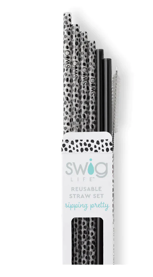 Reusable Straw Set (Summer Prints on Clearance)